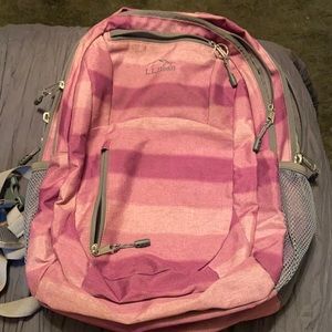 L.L. Bean purple backpack
